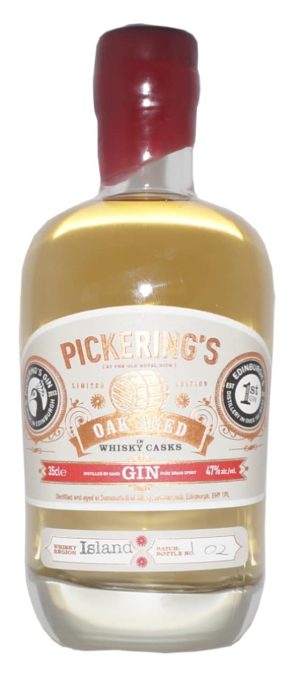 PICKERING’S ISLAND LIMITED EDITION OAKED GIN
